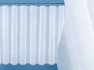 Jacquard sheer curtain smooth with thread pattern 162 by Stofex.