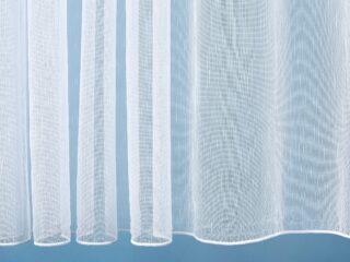 Jacquard sheer curtain smooth with thread pattern 162 by Stofex.