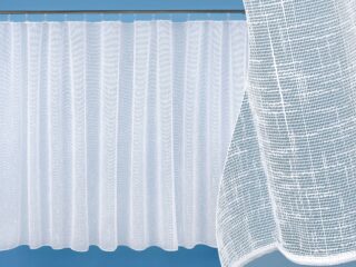 Jacquard sheer curtain stems with a thread pattern 1157 by Stofex.