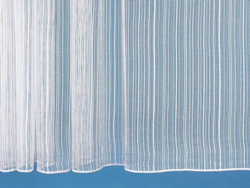 Jacquard sheer curtain mesh net pattern 11747 by Stofex.