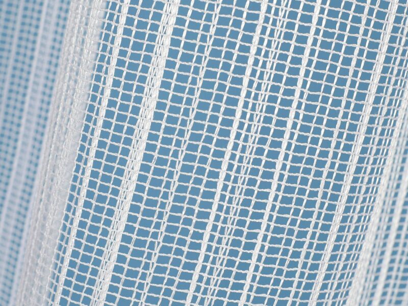 Jacquard sheer curtain mesh net pattern 11747 by Stofex.