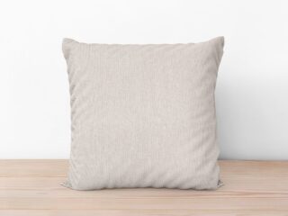 Cotton pillowcase chambray beige by Stofex.