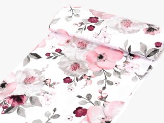 100% Cotton fabric sakura flowers by Stofex.