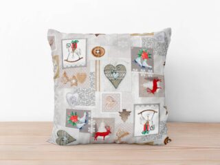 Christmas LONETA pillowcase rocking horse by Stofex.