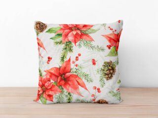 LONETA pillowcase Christmas flower by Stofex.