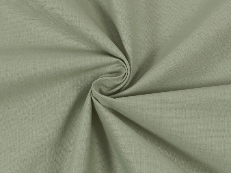 Cotton fabric sage green by Stofex.