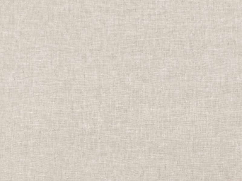 Solid colour linen fabric greige width 150 cm by Stofex.