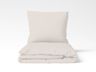 Cotton bed linen ivory colour by Stofex.