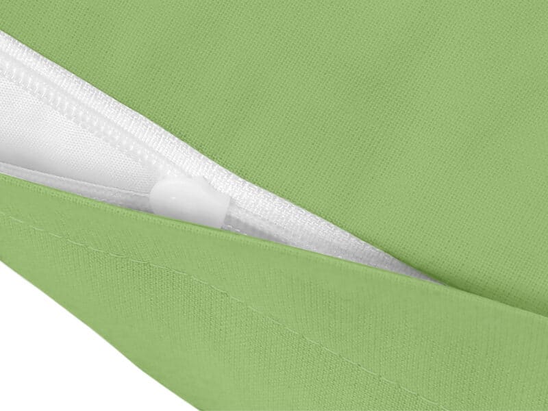 Cotton pillowcase pea green by Stofex.