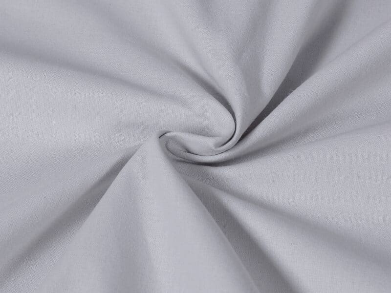 Cotton fabric platinum grey by Stofex.