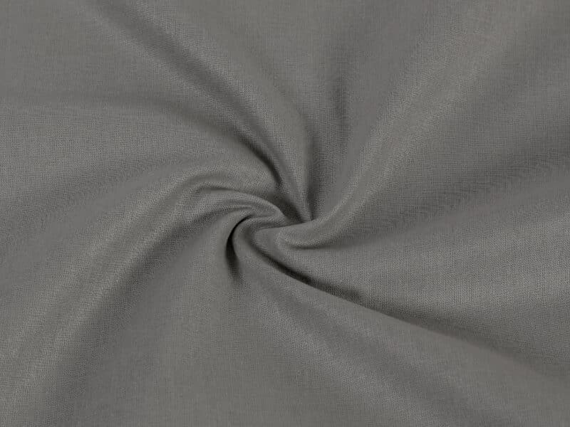 Cotton fabric smoke grey by Stofex.