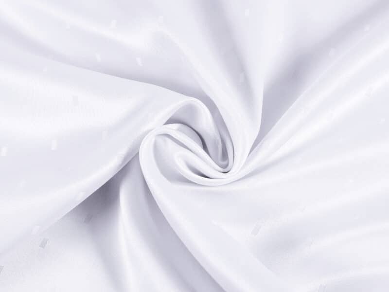 Teflon fabric with rectangles white width 160 cm by Stofex.