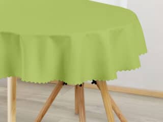 Teflon oval tablecloth green by Stofex.