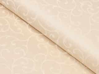 Teflon fabric castle pattern beige width 160 cm by Stofex.