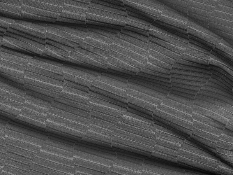 Teflongewebe mit Streifen grau Breite 160 cm von Stofex.