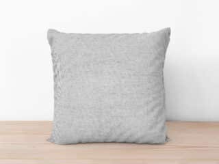 Loneta pillowcase grey greige by Stofex.