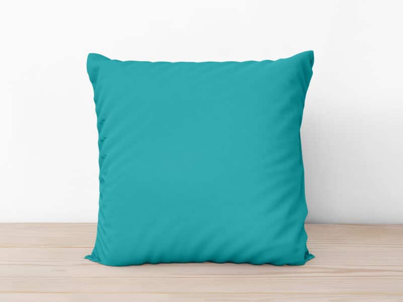 Loneta pillowcase turquoise by Stofex.