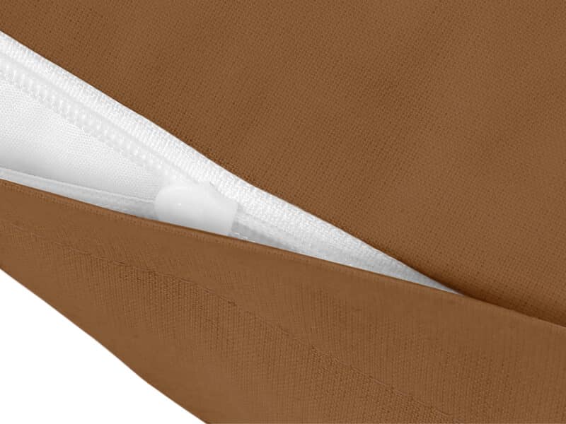 Loneta pillowcase dark brown by Stofex.