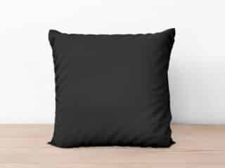 Loneta pillowcase black by Stofex.