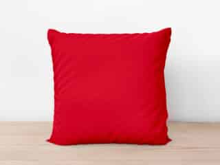 Loneta pillowcase red by Stofex.