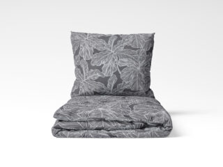 Satin bed linen night leaves by Stofex.