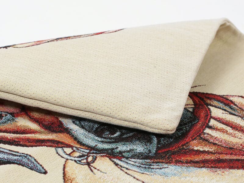 Tapestry pillowcase ridgeback on beige by Stofex.